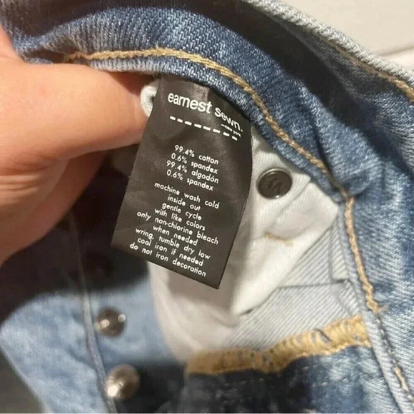 NWT Earnest Sewn Hi-rise Pleat Shorts Size 31 - Picture 13 of 13